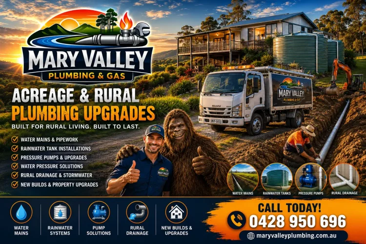 Acreage & Rural Property Plumbing Upgrades