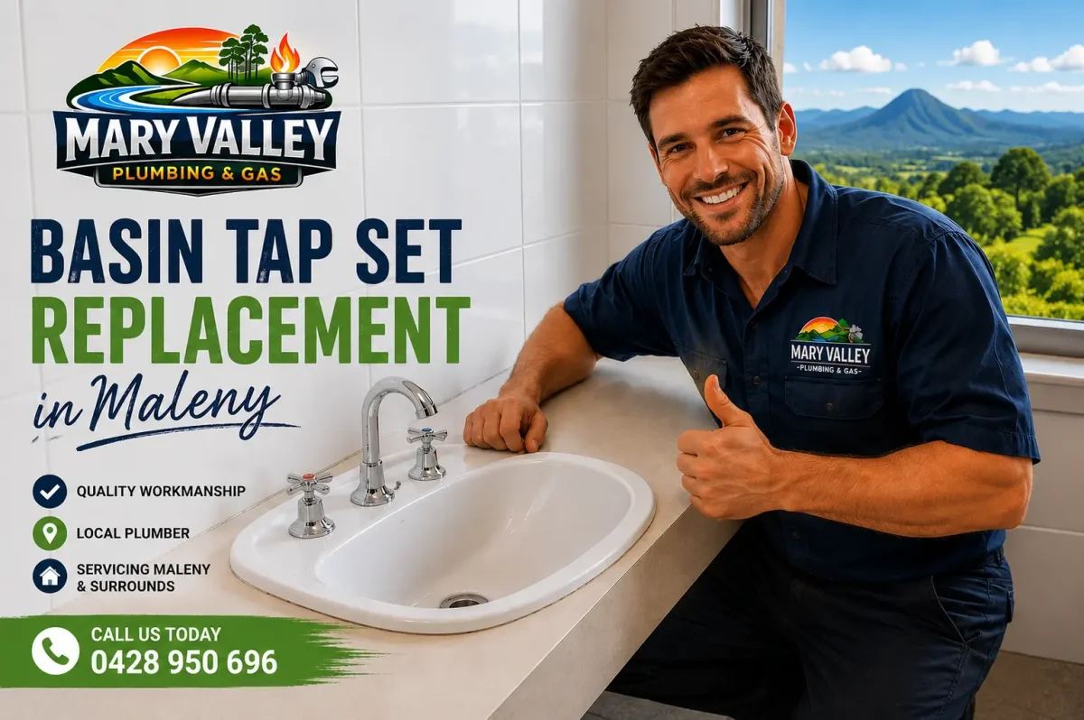 Basin Tap Set Replacement in Maleny, QLD - Mary Valley Plumbing Project