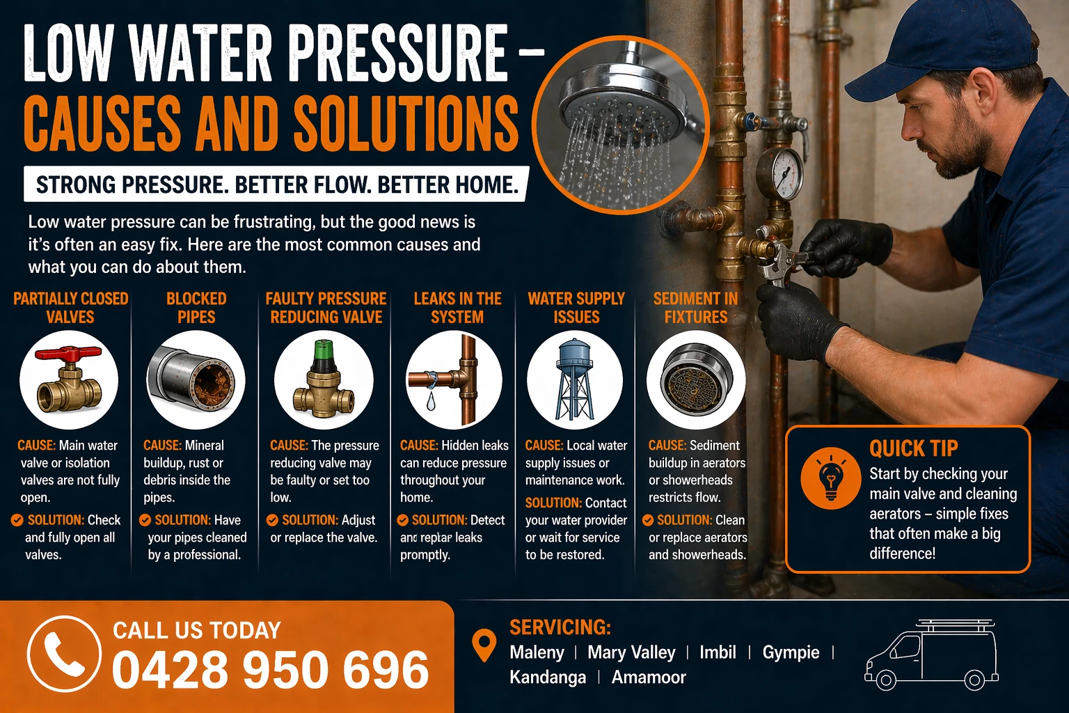 Low Water Pressure: Causes & Solutions