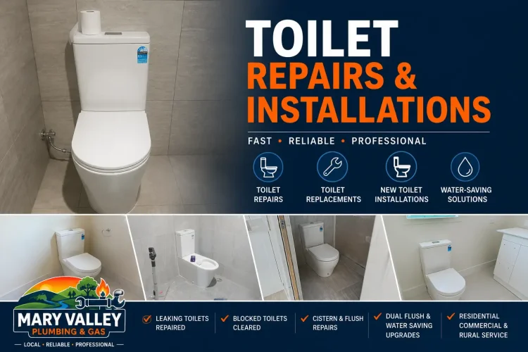 Toilet Repairs & Installations